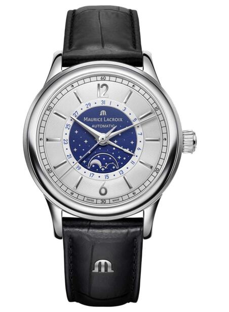 Maurice Lacroix Les Classiques Moonphase LC6168-SS001-122-1 watch replica